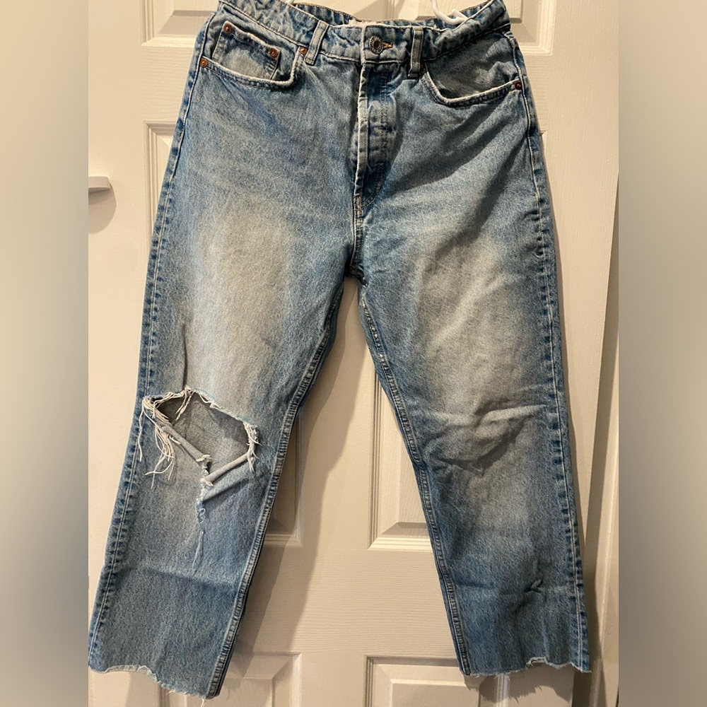 Zara jeans size 8 mid rise